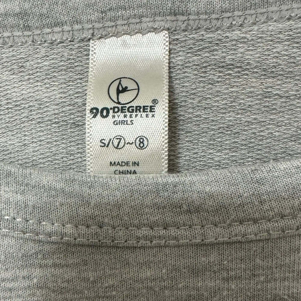 90 Degree by Reflex Girls Size 7/8 Long Sleeve Shirt